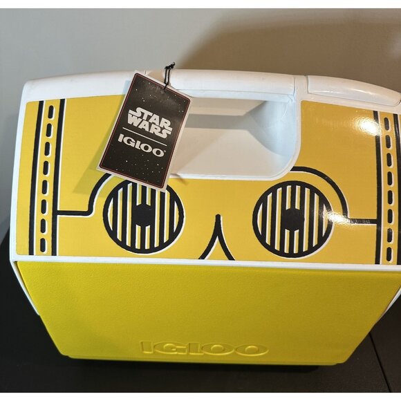 NWT Star Wars 16 Qt 30 Can Insulated Cooler C3PO IGLOO Playmate Special Edition - Picture 2 of 14